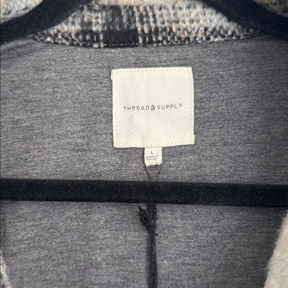 Thread & Supply Plaid Shacket - Picture 4 of 5